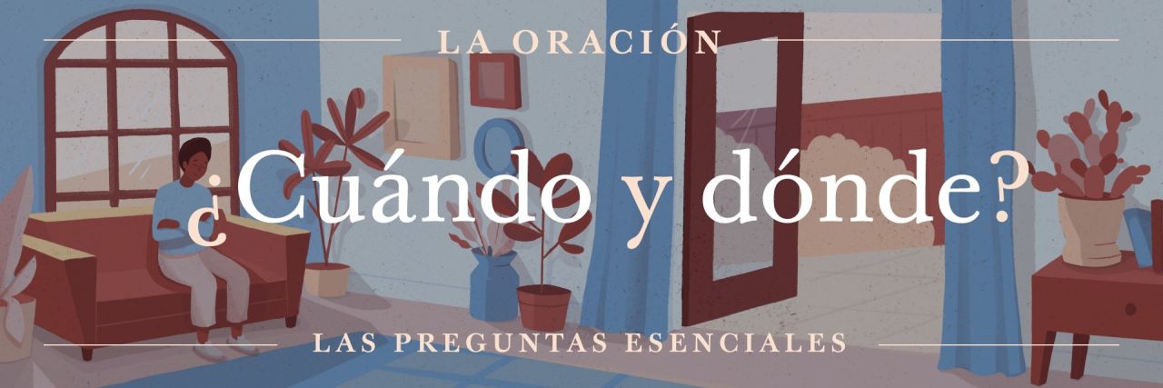 Una persona ora para recibir guía y dirección